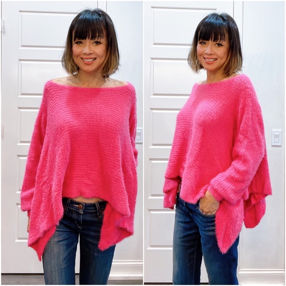 02 Cozy Sharkbite Hem Loose Fit Sweater - Picture 4 of 8